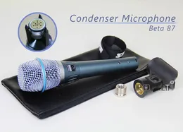 Prawdziwy skraplacz beta87a !! Najwyższej jakości Mikrofon wokalny BETA 87A Supercardioid Coldenser z niesamowitym dźwiękiem!