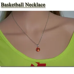 2017 Sports Necklace Softball Baseball Football Volleyball Basketball Soccer 11 color