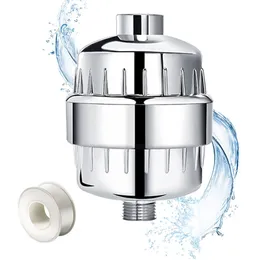 2017 Ny högproduktion Universal duschfilter med utbytbar multi-steg filterpatron Vattenbehandling Hälsa mjukmedel Kloravlägsnande