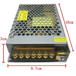 1 SZTUK 250W LED obwodu sterownika LED zasilanie 12 V Switch Zasilanie LED Transformator Ultra cienki Aluminium Shell Sterownik