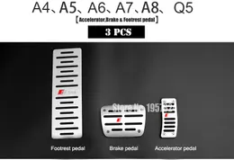 Original design sline Aerospace Aluminum alloy Car brake accelerator pedal for A4 A5 A7 A8 Q5 Q3 Q7 A3 A6 TT