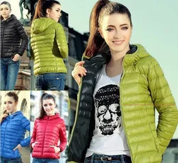 New Fashion Ladies Down Short Design Coat Winter Cotton-padded Jacket Women Slim Solid Zipper Outerwear