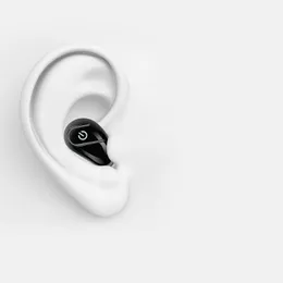 S750 Bluetooth hörlurar Trådlös hörlurar In-Ear Mini Mono Earbud Singel Hidden Business Earpiece Osynliga hörlurar med OPP-paket