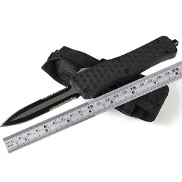 Black Auto Messer Doppel Action Messer A161 3300 A07 C07 Outdoor Camping Angeln Survival EDC Werkzeuge Küche Dinner Cutter