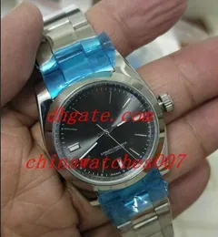 Factory Supplier 114300 Dark grey 36mm watch Stainless Steel Asia 2813 movement. Men's Fashion Wristwatches