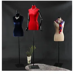 Modny różny styl tkaniny manekin półpiętrowy ciało manekin kolorowe manekiny dressmakingowe Najlepsza wartość na Promocja