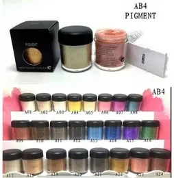 ГОРЯЧАЯ Марка макияж Пигмент тени для век 24 цветов Shimmer Пигмент Тени для век Порошок