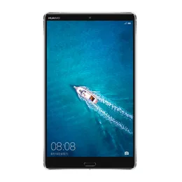 オリジナルHuawei Mediapad M5タブレットPC Android 8.0キリン960 Octa Core 8.4 "2.5Dガラス4GB RAM 64GB ROM 2K IPS指紋表面ID 13.0MP PC