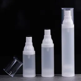15ml 30ml 50ml Airless Spray Vacuum Bottle Vuoto Plastica Riutilizzabile Profumo Articoli da toeletta Contenitore spedizione veloce F890