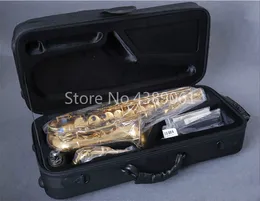 New Arrival Kuno KUNO KAS-901 Alto Eb Tune Mosiądz Gold Lacquer Saksofon Marka instrumenty muzyczne z ustnik Akcesoria