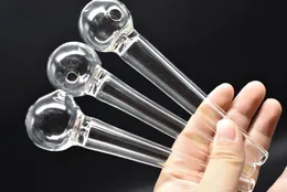 15 cm uzunluk bubbler Cam yağ Boru el sürülebilir boruları yeni gelmesi Damlalık Tipi sigara boru tütün yağı brülör ücretsiz kargo