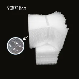 9cm * 18cm bolha envelopes envoltórios bolsas embalagens embalagens de embalagem de PE mail para peças celulares telefones celulares LCD touch painéis 100 pcs