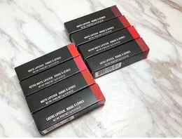 Frete Grátis 2018 Alta Qualidade Maquiagem Matte Lipstick Lip Cosmetic À Prova D' Água 12 Cor Chocolate sabor 3g Tubo de Alumínio