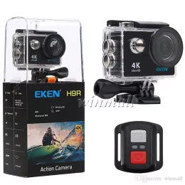 100 % original EKEN H9 H9R 2.4G Fjärrkontroll Ultra HD 4K Action Camera WiFi 2.0" 170D Underwater Waterproof Hjälm Sport cam