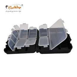 Plastkarp Fiskehantering Fiskebox Lures Bait Storage Case 26 Fack Silikon Räkor Fiske Pesca Tackle Boxes