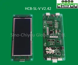 SJEC Asansör parçaları COP LOP LCD ekran kartı HCB-SL-V V2.41./2.42 orijinal göstergesi