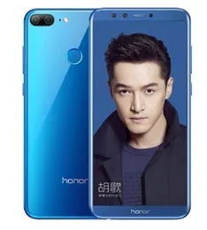 Original Huawei ära 9 Lite 4G LTE Mobiltelefon 3GB RAM 32GB ROM Kirin 659 Octa Core Android 5.65 "Fullskärm 13.0mp OTG 3000mAh ansikte ID Fingeravtryck Smart Cell Phone