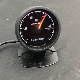 Kostenloser Versand 62mm 2,5 Zoll 7 Farbe in 1 Racing GReddy Multi D/A LCD Digital Display Vakuum meter Vakuum Meter Sensor