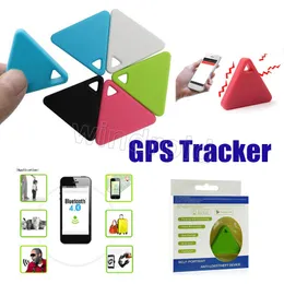 Mini GPS Tracker Smart Wireless Bluetooth Anti-Lost Alarm Trackers ITAG Key Finder Triangle Locator Remote Control Shutter Billigaste av DHL