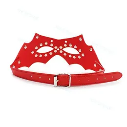 Bondage Halloween Ladies Red/Black Butterfly Eye Mask Masquerade Ball Party Fancy Dress #R78