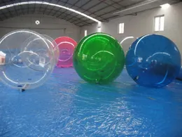 膨脹可能な水の歩くボールの水の圧延ボール水球球ボールの膨脹可能な人間のハムスターのプラスチックFreeshipping Fede