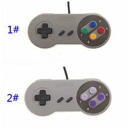 Classic USB PC Controller Gamepad Joypad Joystick ersättning för Super Nintendo SF för Snes Nes Mac Tablet PC XV10 200PCS / Lot