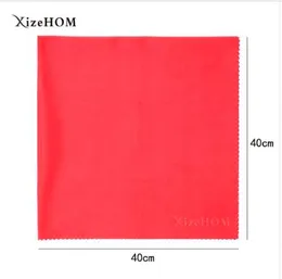 XizeShom (40 * 40 cm / 1 stücke) Große Mikrofaser-Reinigungstuch für alle Brillen, Gläser, Kameratoren (6 Farbe)