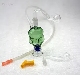 Стекло Dab Rigs Масляная горелка Мини Кальян Курительная трубка Бонг Ручное ремесло Искусство Кальян Оптовая продажа