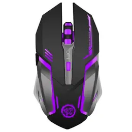 Rechargeable Wireless Gaming Mouse 7 color Backlight Breathing Comfort Gamer Mice for Computer Desktop Laptop PC for Pro Gamer