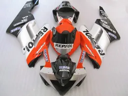 Högkvalitativa Fairings för Honda CBR1000RR 2004 2005 Orange White Black Injection Mold Fairing Kit CBR 1000 RR 04 05 YY56