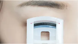 DHL-freier Verschiffen neuer Dame Mini Eyelash Curler mit einer Gummimatte Augen-Wimpern, die Klipp-Klipp-Verfassungs-Werkzeuge 100pcs / lot