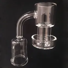 석 영 터 닝 진공 Banger 손톱 석 영 Banger Domeless Terp Slurper Up 오일 손톱 유리 봉에 대 한 10mm 14mm 18mm 금연 워터 파이프