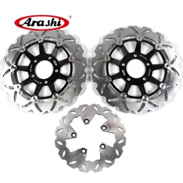 ARASHI Front Rear Brake Rotors Disk Disc Kit For SUZUKI GSX750F 1998 1999 2000 2001 2002 2003 GSX750 750F SV650 RF600R