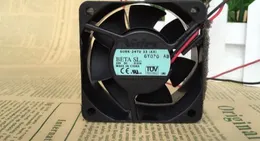 Orijinal Nidec 6025 DC24V 0.10A 6 CM 60 * 60 * 25 MM D06K-24TU 33 (AX) 2 telli invertör fan