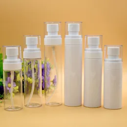 60ml 80ml 100ml Empty White Mist Spray Pump Cosmetic Container Lotion Cream Pump Dispenser Perfume Bottles Plastic Containe F909