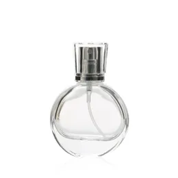 20 ml Klarglas Nachfüllbare Tragbare Parfüm Spray Flasche Reisenden Zerstäuber Transparent Gefrostet Leere Kosmetische Behälter LX3122