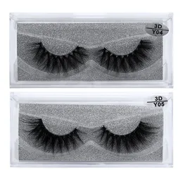 Newest 3D Eyelashes Eye lash Transparent Plastic Extension Sexy 10styles Eyelash Full Strip Eye Lashes Epacket