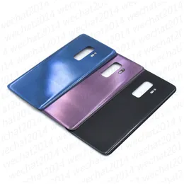 100PCS Battery Door Back Housing Cover Glass Cover for Samsung Galaxy S9 Plus G960F G965F with Adhesive Sticker