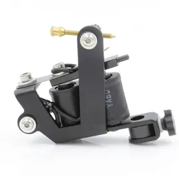 Ny Coil Tattoo Machine 10 Wrap Coils Tatoo Gun Steel Handgjord Tattoo Machine för liner Shader Gratis frakt