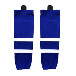 2016 100% Polyester Ishockey Socks Equipment Custom Team Sport Support kan anpassas som din / storlek / färgstrumpor