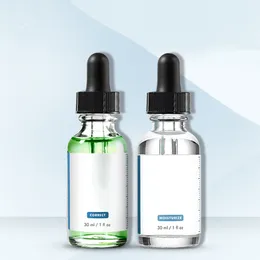 2021 العناية بالبشرة العلامة التجارية الشهيرة phyto تصحيحية ترطيب ترطيب زجاجة بيضاء أخضر 30ML DHL السفينة حرة