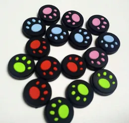5 color Cat Claw Rubber Silicone Joystick Cap Thumb Stick Grip Grips Caps For PS5 PS4 PS3 Xbox one 360 Controller for Switch NX NS 4000PCS/LOT