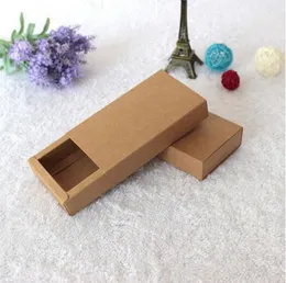 14 * 7 * 3cm Kraft Papperslådan Box Tie Förpackning Box Jewel Bow Presentförpackning 100PCS \ LOT GRATIS DHL SHIPPING