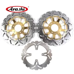 ARASHI For SUZUKI GSX750 1989 1990 1991 1992 CNC Front Rear Brake Rotors Disk Disc Kit Motorcycle Accessories GSX 750