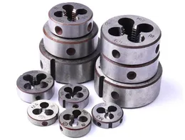 New 5PCS Metric Threading Die Alloy Steel Mini Round Die Left Die from M3-M20 Threading Tools for DIY Mold Machine Small Workpiece