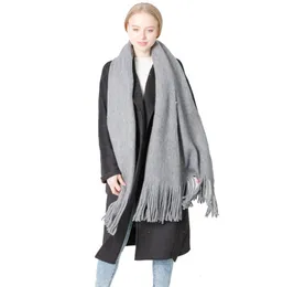 Cashmere Scarf in Grey