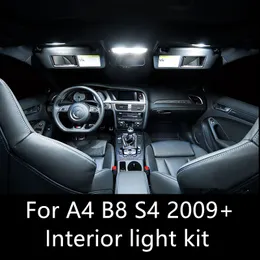 shinman14pcs 오류 무료 자동 Led 전구 자동차 Led 인테리어 조명 키트 돔 램프 Audi A4 B8 S4 액세서리 2009-2015 인테리어