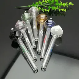 Neue Art von farbigem Hutglas-Kaminofen Großhandel Bongs Ölbrenner Rohre Wasserpfeifen Glaspfeife Bohrinseln Rauchen Kostenloser Versand