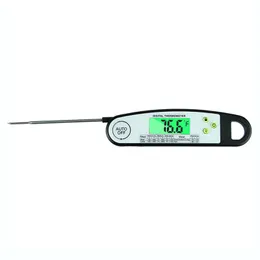 Outdoor Camping Electronic Digital Display BBQ Thermometer Foldable Waterproof Cooking Probe cooking food thermometer-camping kitchen