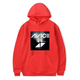 DJ Avicii Vakna mig upp Mens Casual Hoodies Hooded Sweatshirts Man Designer Tryckt Hip Hop Pullover